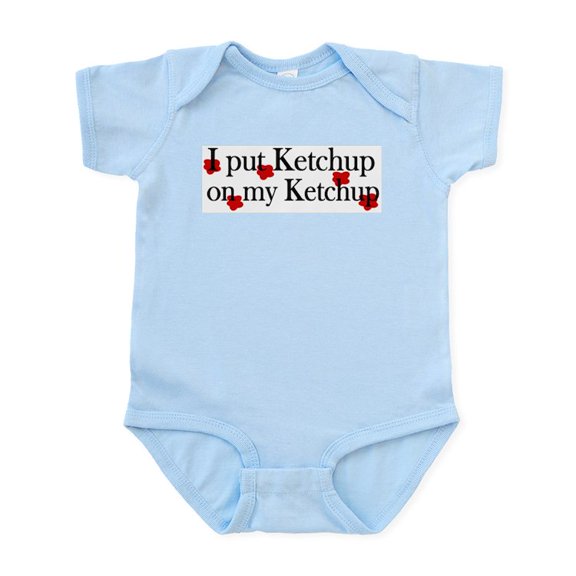 CafePress - Ketchup On Ketchup Infant Bodysuit - Baby Light Bodysuit, Size Newborn - 24 Months