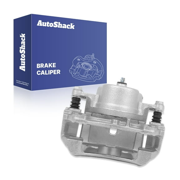 AutoShack Front Right or Left Brake Caliper Assembly with Bracket Replacement for Saturn Aura Sky Pontiac Solstice 2005-2010 G6 2004-2012 Chevrolet Malibu V6 FWD Driver or Passenger Side BC2903A