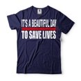 thumbnail image 3 of It's a Beautiful Day To Save Lives Shirt Nurse Shir, Nursing Gift Gift For Nursing Doctor Gift (5X-Large Black), 3 of 6