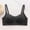 Black, variant on Womens Sports Bras Full Coverage Supportive Correction Anti Sagging Bra Wireless Bras