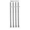 thumbnail image 2 of Replacement Gril Burner for Fire King BG2824B, BG2824BN, XG17-096-034-04 Gas Models, 4-Pack, 2 of 5