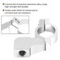 thumbnail image 3 of Greensen 10mm Motorcycle Rearview Mirror Bracket Handlebar Mount Mirror Adapter Holder Clamp 5 Colors,Mirror Bracket, Rearview Mirror Adapter, 3 of 9