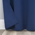 thumbnail image 5 of Sun Zero Riley Kids Bedroom Blackout Grommet Curtain Panel, 40" x 84" in Classic Blue, 5 of 7