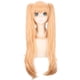 thumbnail image 1 of Peluca larga para cosplay con coletas gemelas rubias de 30 cm y 80 cm de extensión, 1 of 2