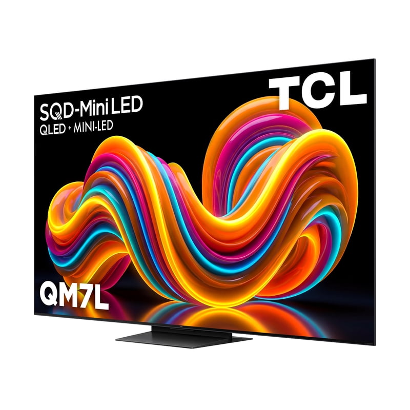 TCL 75” QM7L Series SQD-Mini LED QLED Smart Google TV (NEW 2026) - TCL Deep Color System with Super QLED, Up to LD2100 Precise Dimming Series, Up to HDR3000 Peak Nits, Bang & Olufsen Audio - 75QM7L gallery view