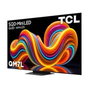 TCL 55” QM7L Series SQD-Mini LED QLED Smart Google TV (NEW 2026) - TCL Deep Color System with Super QLED, Up to LD2100 Precise Dimming Series, Up to HDR3000 Peak Nits, Bang & Olufsen Audio - 55QM7L