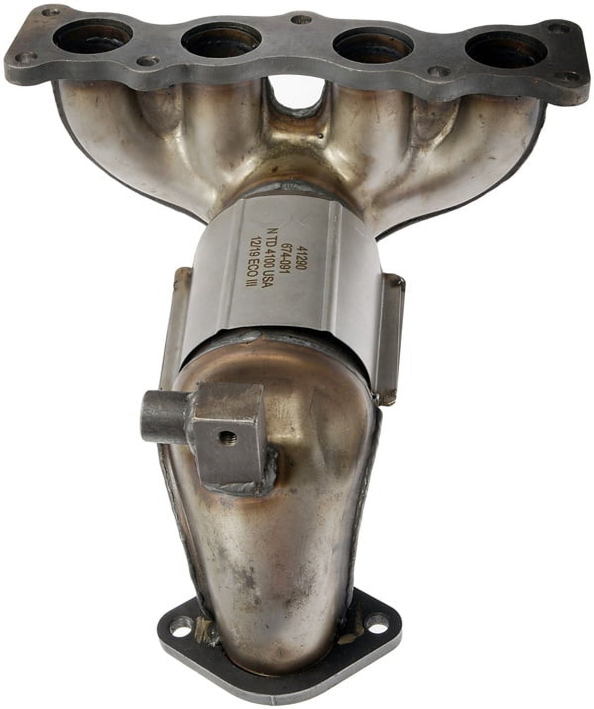 Dorman 674-091 Catalytic Converter with Integrated Exhaust Manifold for Specific Hyundai / Kia Models (Non-CARB Compliant) Fits select: 2019-2020 HYUNDAI SANTA FE, 2017-2021 KIA SPORTAGE