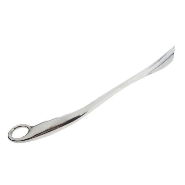 2x Calzador extra de aleación de aluminio con mango largo, elevador de calzador Flexible para discapacitados, removedor de botas, elevador de zapatos Zulema Cuerno de zapato con mango extralargo