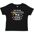 thumbnail image 3 of Inktastic My Mom Graduated and I'm Super Proud Boys or Girls Baby T-Shirt, 3 of 5