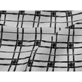 thumbnail image 4 of oneOone Viscose Jersey Fabric Check Ikat Print Fabric BTY 60 Inch Wide, 4 of 5