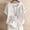 White, variant on Womens T Shirts Printed Short Sleeved Plus Size Linen Tee Loose Fit Summer Tops 2026 Fashion