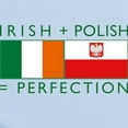thumbnail image 2 of CafePress - Irish Polish Flags Infant Bodysuit - Baby Light Bodysuit, Size Newborn - 24 Months, 2 of 4