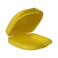 thumbnail image 1 of keepw Boîte de Rangement pour Dentier Remplacement Inodore Protecteur Anti-Poussière Résistant aux Déchirures Accessoires Jaune, 1 of 2