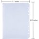 thumbnail image 2 of S white 12 bolsillos para carpetas tamaño A5/a6, carpetas con 6 agujeros, carpetas con cremallera para carpetas de cuaderno de 6 anillas, bolsas de hojas sueltas, bolsa de PVC im, 2 of 5