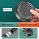 thumbnail image 5 of Cabezal de ducha de mano de alta presión | 8 modos de rociado y función de cambio fácil | Diseño ahorrador de agua de ABS | Conector universal G1/2 hembra | Para agua dura | Uso en hogar, gimnasio, 5 of 8
