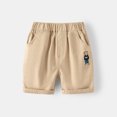 thumbnail image 6 of Kkkded Toddler Kids Boys Shorts Summer Cotton Lounging Shorts Baby Casual Pants with Pockets for 1-7Y, 6 of 8