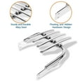 thumbnail image 5 of Fjpacemt Custom Chrome Luggage Rack Support Shelf for Motorcycle Backrest Sissy Bar Only Our Store, 5 of 7