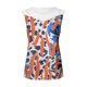 thumbnail image 5 of Camiseta sin mangas de encaje con estampado de mujer Camiseta sin mangas de empalme de cuello redondo Camiseta ligera y cómoda delgada OAVQHLG3B Store lin121212, 5 of 5