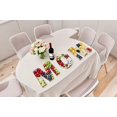 thumbnail image 3 of 10" D Shaped Cardboard Letter Mache Chocolate Sweets Candy Container Box (White,D ), 3 of 3
