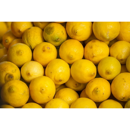 Canvas Print Ved Colors Lemon Food Lime Kitchen Acidity Fruit Stretched Canvas 10 x