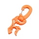 thumbnail image 2 of Yuarrent Grillete rápido de cabeza secundaria Diferentes opciones de alto rango Apariencia exquisita profesional Abrazadera de manguera de Deportes acuáticos Naranja, 2 of 6