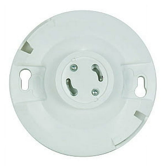 Satco Keyless GU24 Fluorescent Phenolic Ceiling Receptacle