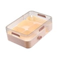 thumbnail image 2 of Tranfacy Home and Kitchen,Plates and Bowls Sets,Detachable Rotating Fruit Box Double Compartment Drawer Fruit Organizer Dry Fruit Plates Home Food Grade Fruit Plates, 2 of 4