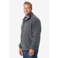 thumbnail image 3 of KingSize Men's Big & Tall Explorer Plush Fleece Full-Zip Jacket, 3 of 5