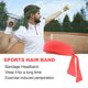 thumbnail image 3 of Sonducket Diadema deportiva de moda, bandas para el sudor traseras ajustables, accesorios de estilo atlético Multicolor de secado rápido para tenis y Accesorio para el cabello Rosado, 3 of 6
