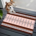 thumbnail image 3 of Farmhouse Boho Entryway Rug 2'x3'&nbsp; Non Slip Front Door Mats, Retro Ethnic Traditional Patterned Entrance Rugs Indoor Outdoor Carpet, Washable Floor Mats Small Area Rug for Bedroom Kitchen, 3 of 8