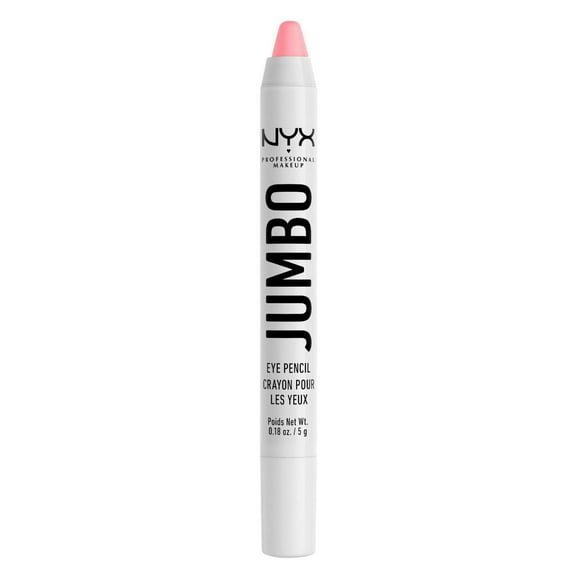 NYX PROFESSIONAL MAKEUP, Crayon Jumbo pour les yeux, Formule crémeuse, Crayon aiguisable - Sherbet (Rose)
