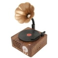 thumbnail image 1 of Haut-parleur Gramophone Rétro, Lecteur de Disques à Tons Riches Multifonctionnel pour la Maison, 1 of 7