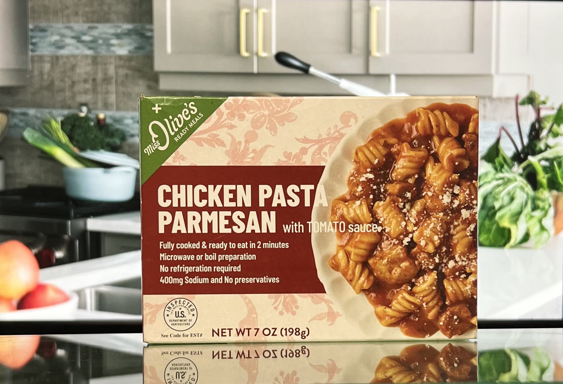 Miss Olives Chicken Pasta Parmesan with Tomato Sauce (Pack of 12)
