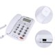 thumbnail image 4 of Dual port Corded Telephone With Caller ID Display With Speakerphone for Home Office(White), 4 of 4