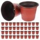 thumbnail image 1 of 50 macetas de plástico multifuncionales para vivero de flores, para jardinería., 1 of 6