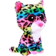 thumbnail image 1 of PELUCHERIA - Peluche Leopardo neon Tierno Titi de 15 cm, 1 of 5