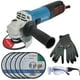 thumbnail image 1 of Miniesmeril DC 4 1/2´ + 5 Discos corte Bosch + Accesorios, 1 of 11
