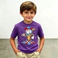 thumbnail image 2 of Boys Shirts Cotton Short Sleeve Shirts for Girls T-Shirts Summer Oversized Clothes Tops Tees Back To School Fashion Outfits, 2 of 3