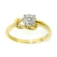 thumbnail image 1 of Bague Solitaire Promesse Diamant en Or Jaune 14 K, 1 of 1