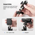 thumbnail image 5 of Magnetic Metal Mount for Insta360 GO Ultra X5 X4 Air, 5 of 9