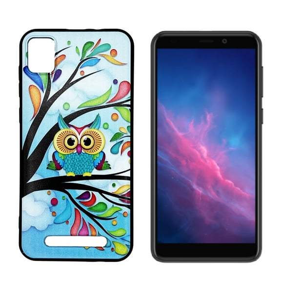 For Cloud Mobile Stratus C7 TPU 1-Piece Cover Phone Case - Owl