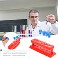1 Set Test Tubes with Rack for Classroom Experiment Storage - Walmart.com