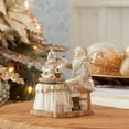 thumbnail image 2 of Melrose 86809 Santa with Paint Brush Figurine, 6.5-inch Height, Resin, 2 of 3