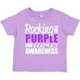 thumbnail image 3 of Inktastic Rocking The Purple for Lupus Awareness Boys or Girls Toddler T-Shirt, 3 of 5