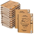 thumbnail image 1 of Set de cuadernos Kosiz 80 con forma de espiral y bolígrafos de bambú, 1 of 7