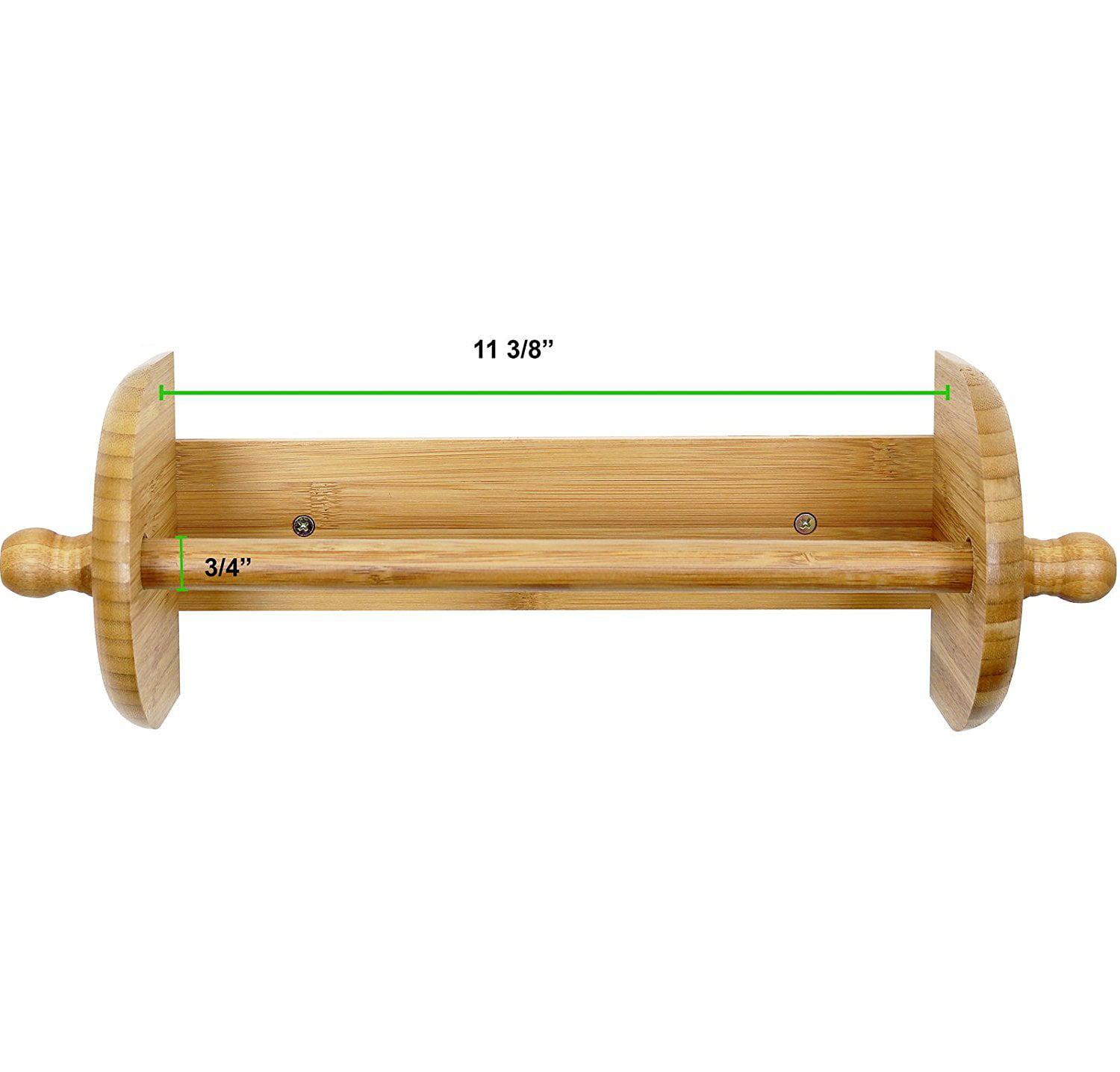 Bamboo Under Counter Paper Towel Holder - Decorate With Bamboo