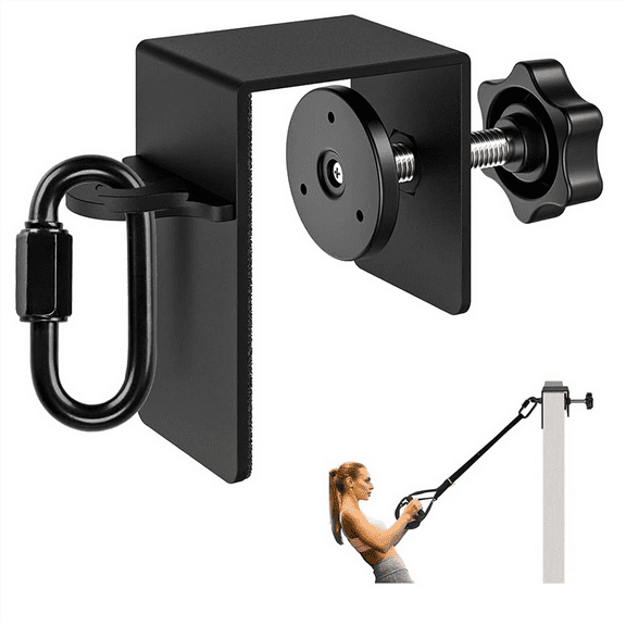 Heavy Duty Door Anchor Attachment for Fitness Strap Resistance Bands Garage Home Gym Strength Training