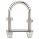 thumbnail image 1 of Mirror Polished 316 Stainless Steel Marine U-Bolts Yacht Accessories M10 x 95 x 45mm, 1 of 1