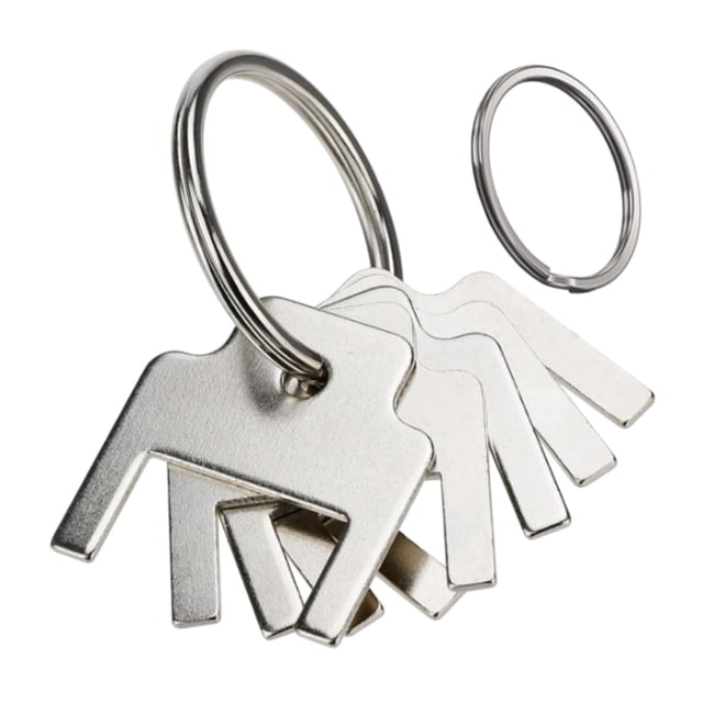 5x Dispensador De Llaves Rollo De Toalla Dispensadores Accesorios Llavero Anillos Para