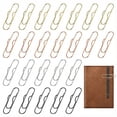 thumbnail image 1 of Clip metálico MILAKE para cuaderno, 24 unidades, multicolor, 1 of 7
